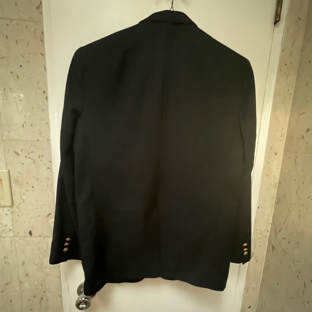 Nautica Men's Navy Blazer with Gold Buttons - Picture 2 of 5
